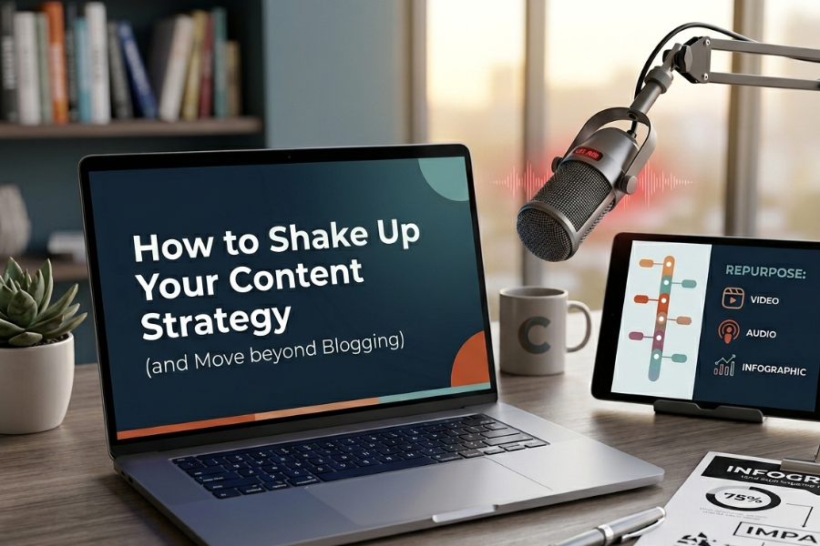 How to Shake Up Your Content Strategy (and Move beyond Blogging)